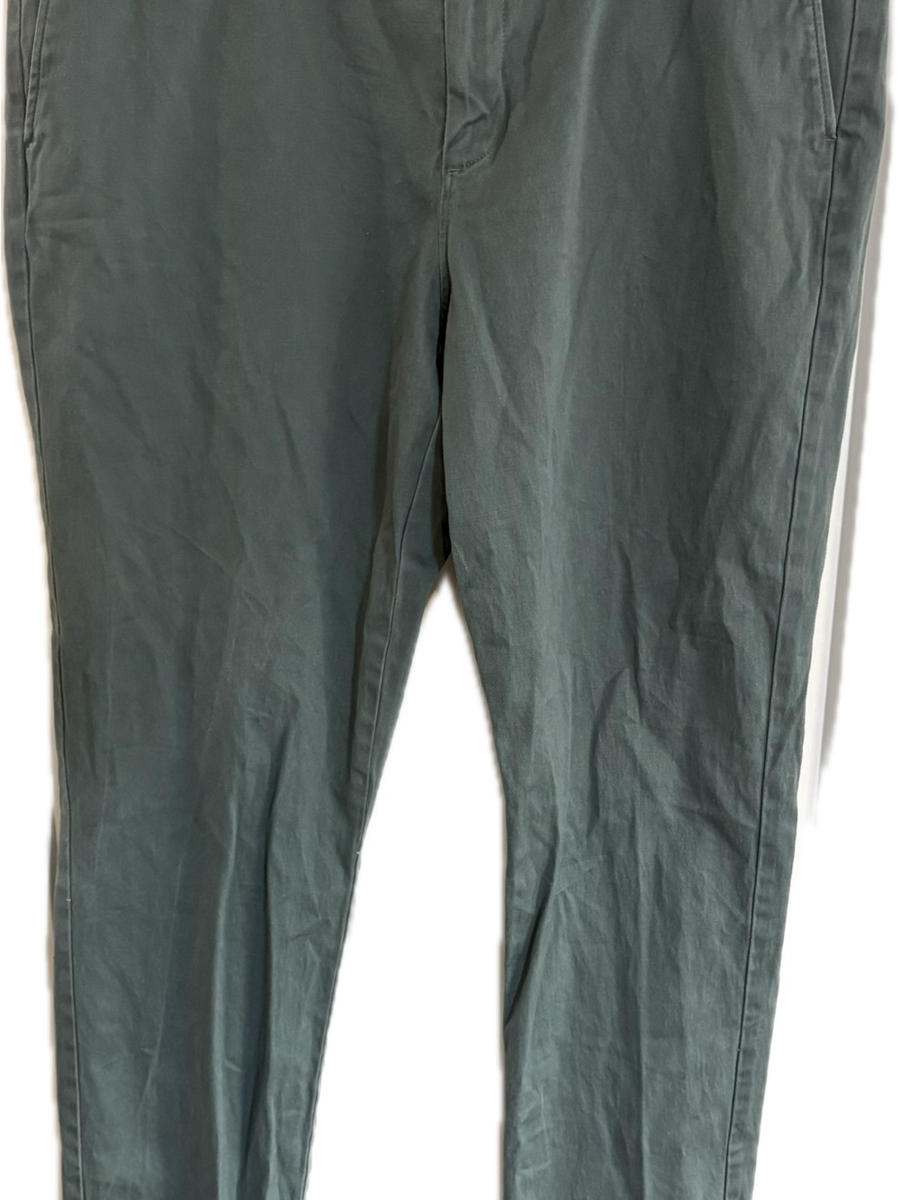 J. Crew Men's Stretch Chino Pants in Slate Green